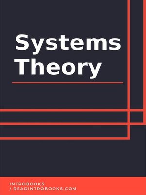 cover image of Systems Theory
